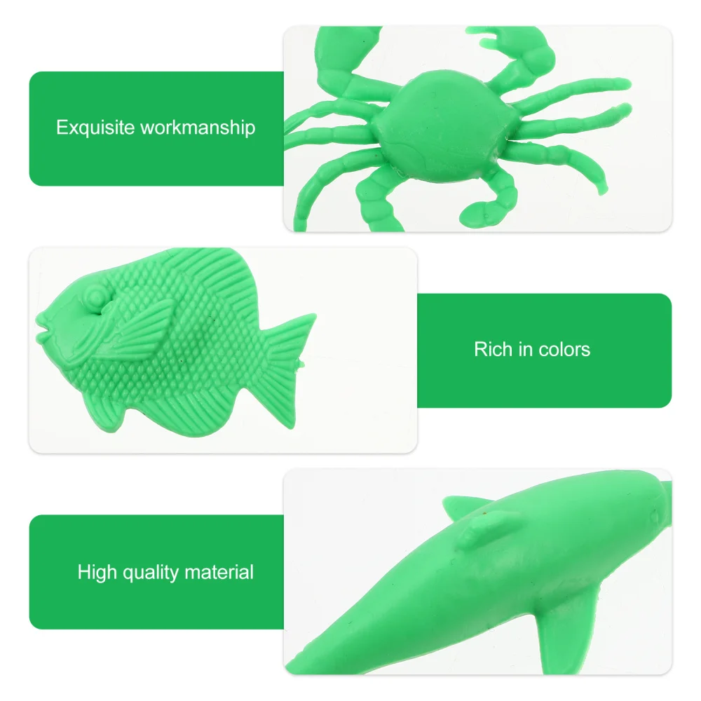 20 шт. эластичные животные Новинка Эластичные Игрушки для декомпрессии (случайный