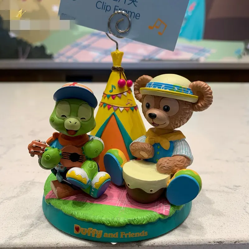Шанхай Disney Даффи Оле мира мультяшный автомобиль Вибрирующая голова украшение
