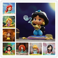 disney princess comics series belle snow white mulan moana rapunzel jasmine ariel action figure toys kids gifts