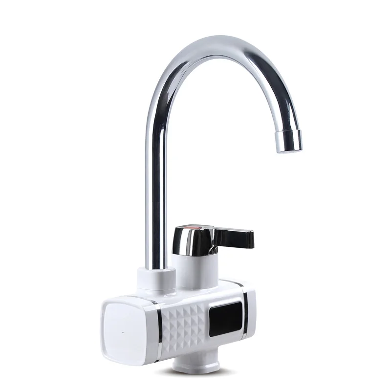 

HMT 3000W Electric Water Heater Kitchen Instant Heater Cold Hot Didital Display Tankless Faucet for Kitchen and Bathroom