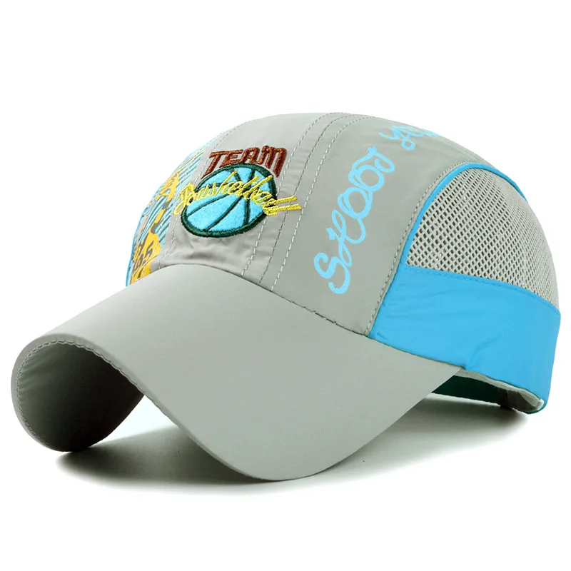 Бейсболка детская быстросохнущая Классическая дышащая сетчатая Кепка в стиле