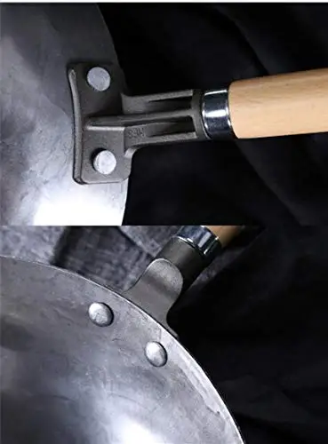 Железные ручной ковки ВОК профессиональная Китайская традиционная сковорода