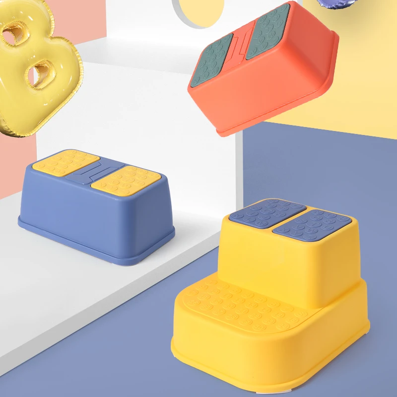 Двухступенчатый стул для детей Детский горшков тренировочный шаговый