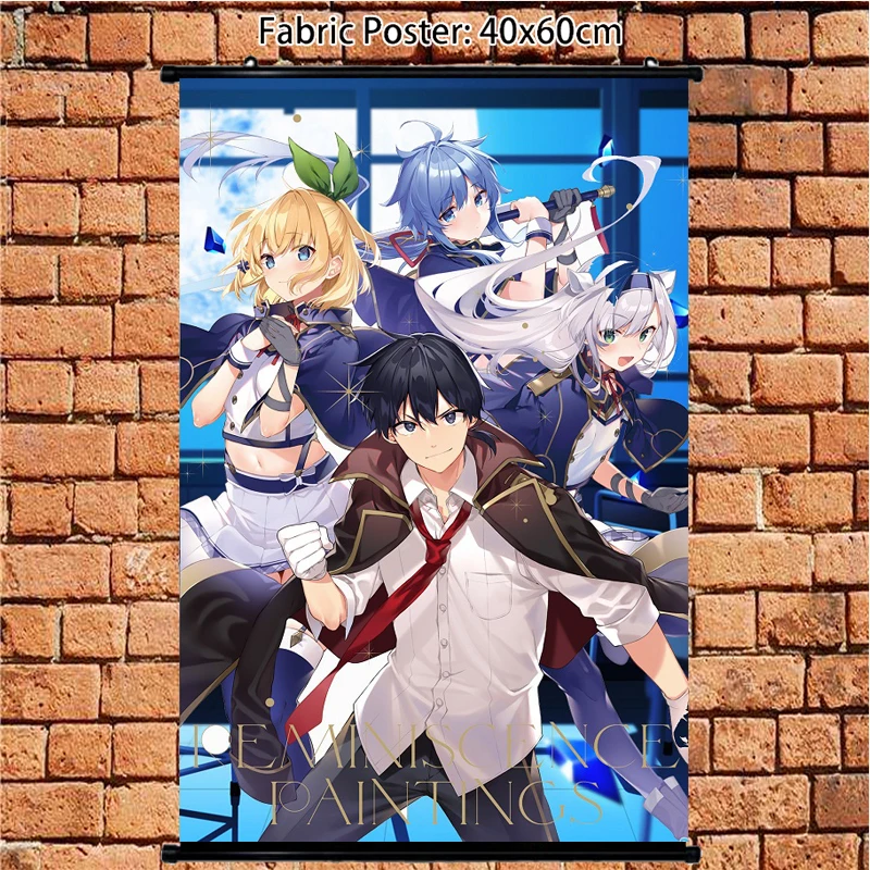 Аниме плакат Akashic отчеты о магическом инструкторе Fibel Sistine Tingel Rumia настенный