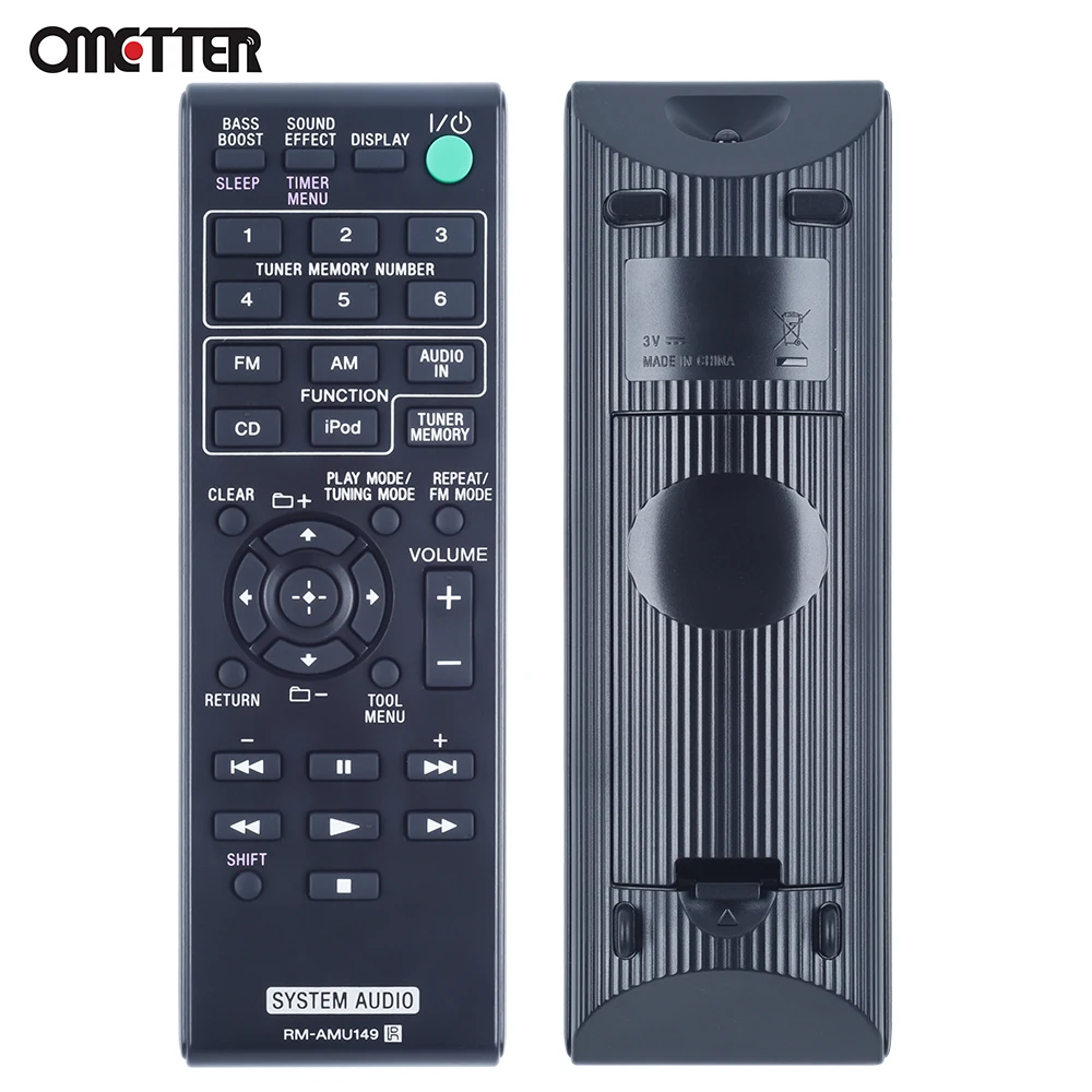 

Suitable for Sony DVD player remote control RMT-AMU149 CMT-V10IP CMT-V10IP / CA CMT-V10IP / Z