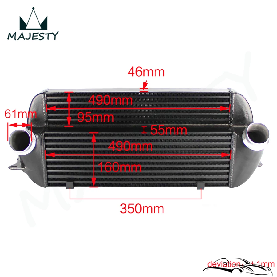 Интеркулер для настройки соревнований подходит B * MW F07/F10/F11 520i 528i 2010 + | Автомобили