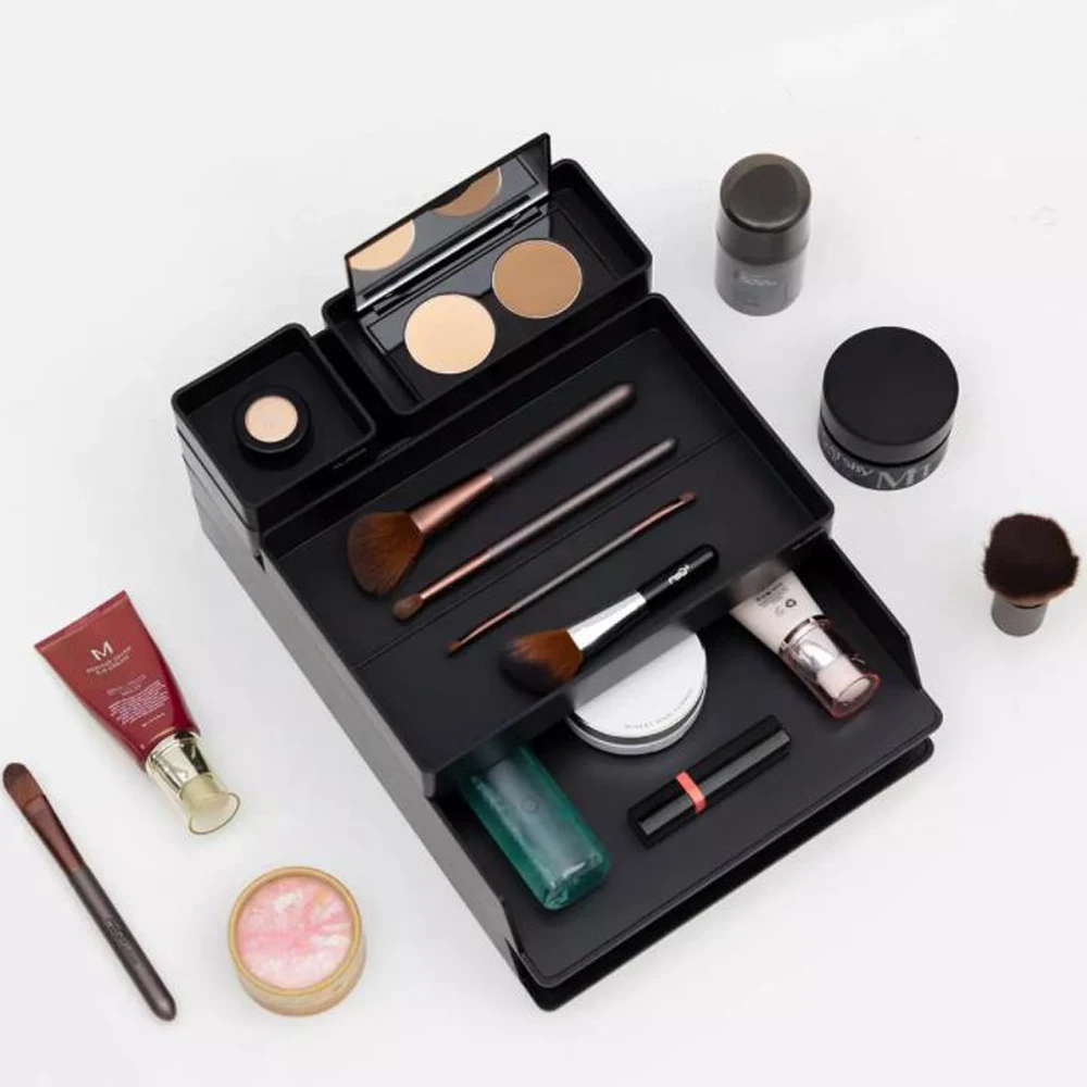 Настольный держатель для хранения NuSign многофункциональная коробка с круглым