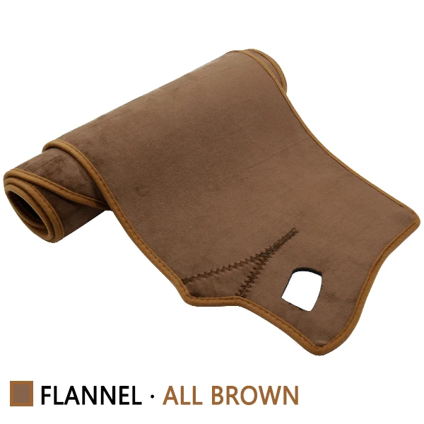 Flannel All Brown Для Lifan 520 520i 2006 2007 2008 2009 2010 2011 2012 Breez Противоскользящий коврик, коврик на приборную панель Зонт коврик для приборной панели автомобиля аксессуары - Название цвета: Flannel All Brown