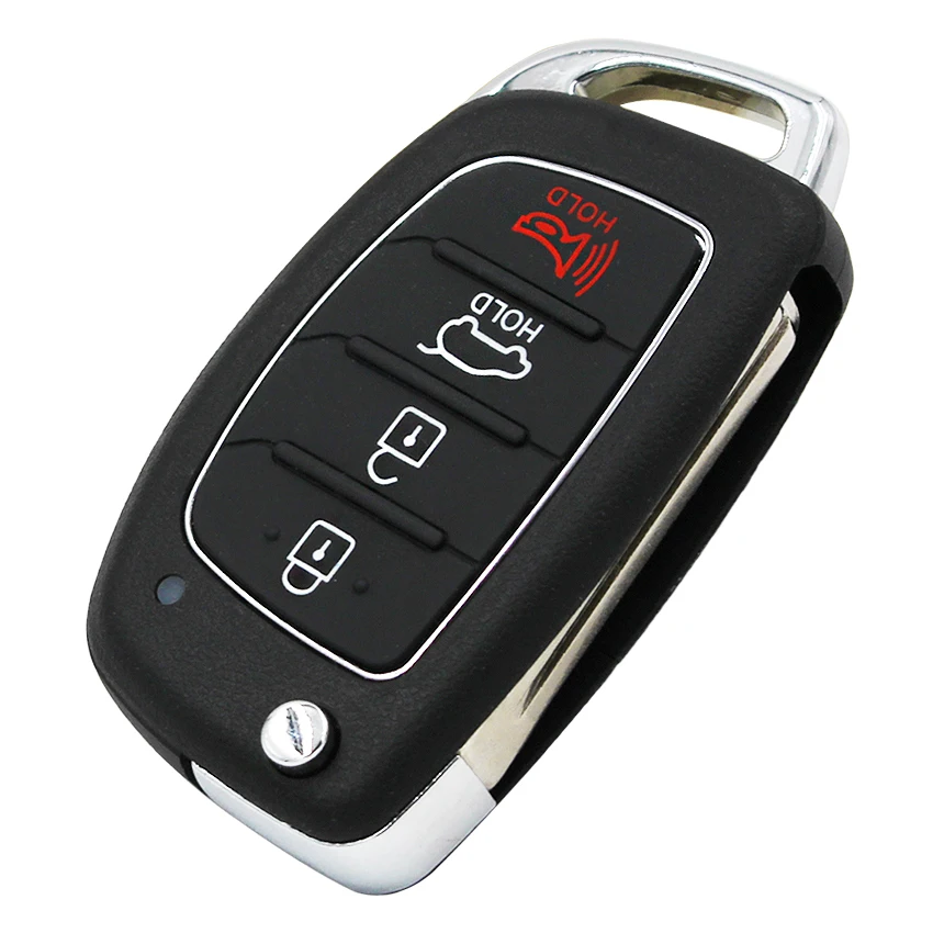 Складной чехол с дистанционным управлением для ключей 2 + 1/3/4 умный корпус от