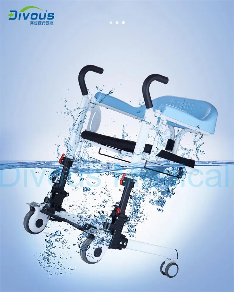 Фото Бесплатная доставка новинка легкий комод для инвалидов кресло коляска душа