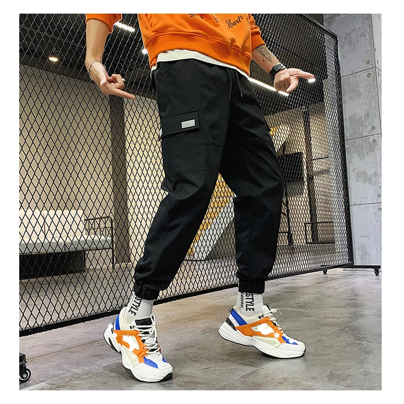 Брюки-карго мужские с флисовой подкладкой модные повседневные меховые штаны