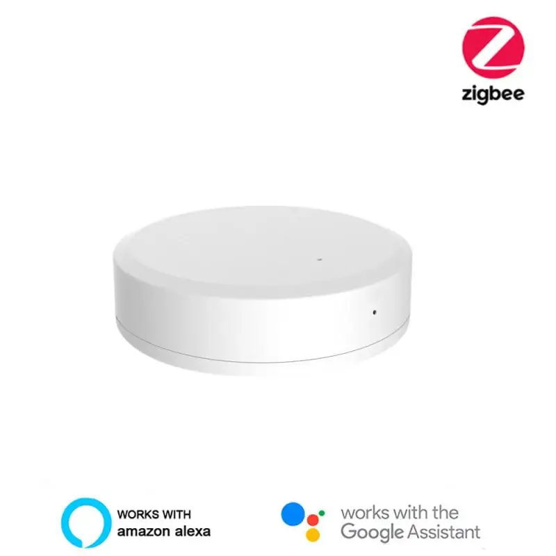 

Смарт-датчик температуры и влажности Tuya/SmartLife App ZigBee работает с Zigbee Hub через Alexa Google Home Smart Home