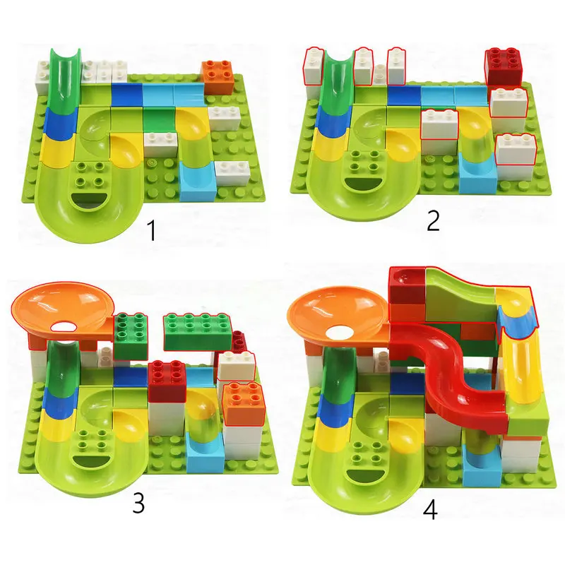 400 шт. Детский конструктор гоночная трасса | Игрушки и хобби