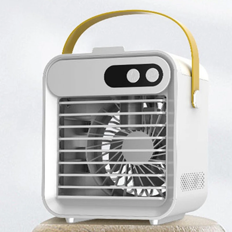 usb portable air conditioner mini evaporative air cooler with mobile phone holder suitable for room and office free global shipping