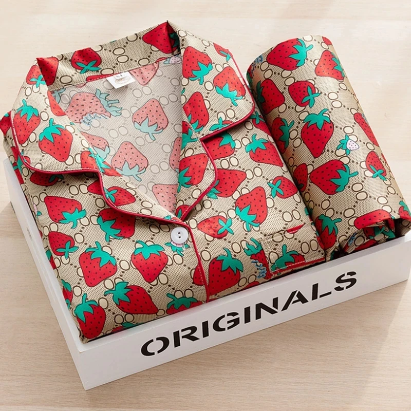 Комплект пижамный Женский длинный рукав цвет в ассортименте M L XL XXL 2 шт/комплект