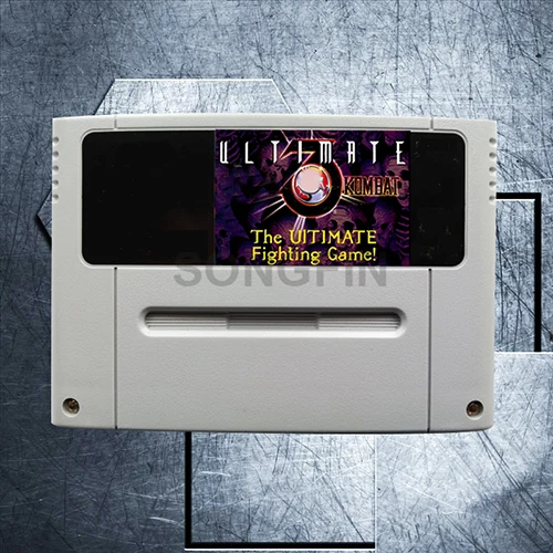 MK3 Ultimate 16 бит большой серый игровой Картридж для PAL/EUR версии игровой консоли