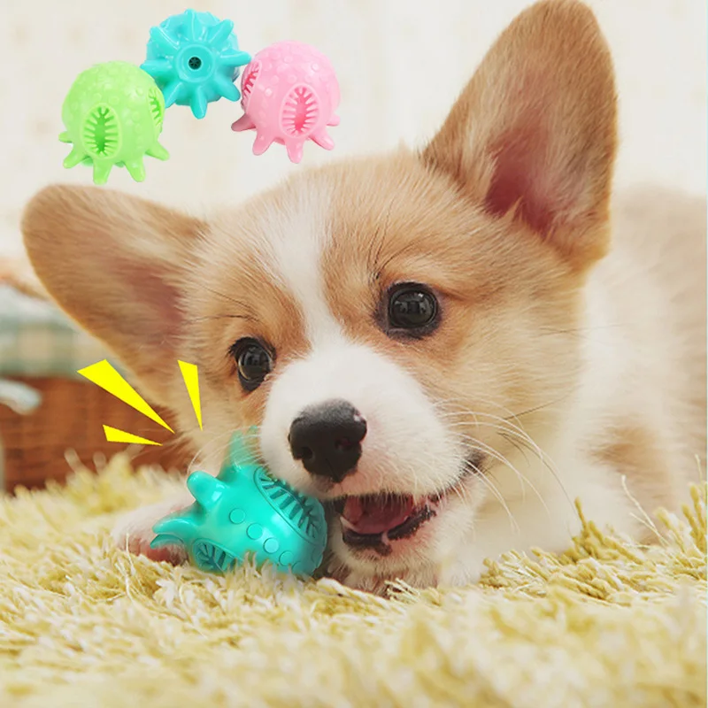 

Bite Resistant Octopus Pet Dog Chew Toys for Small Meidum Dogs French Bulldog Puppy Toy Squeaker Mascotas Accessoires Products