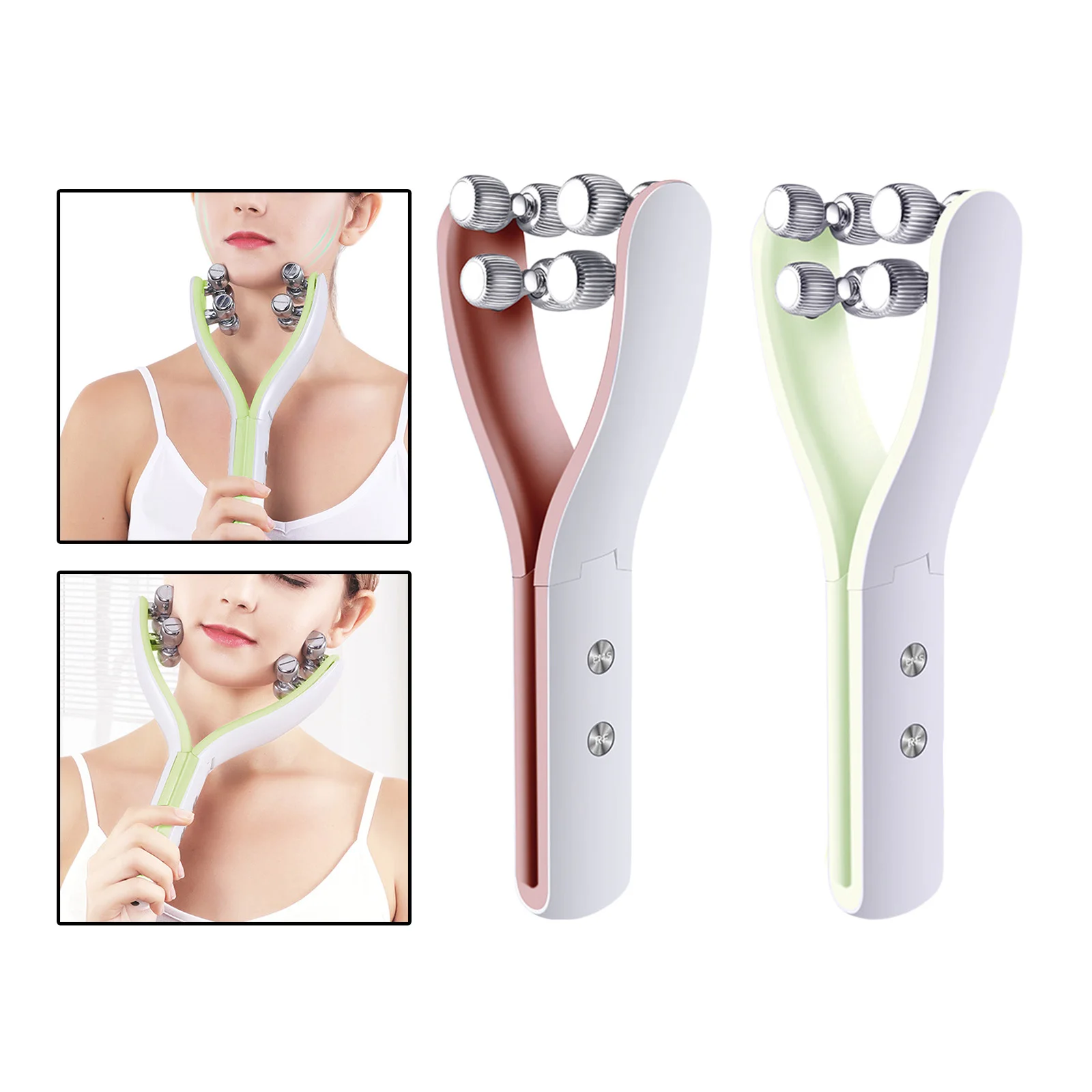 

Hand-Held Electric Facial Massager V Face Roller Beauty Instrument Skin Care