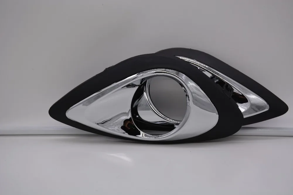 

Eosuns Halogen Fog Lamp with Wires Harness, Switch, Fog Lamp House and Frame Cover Complete Kit for Nissan March 2013