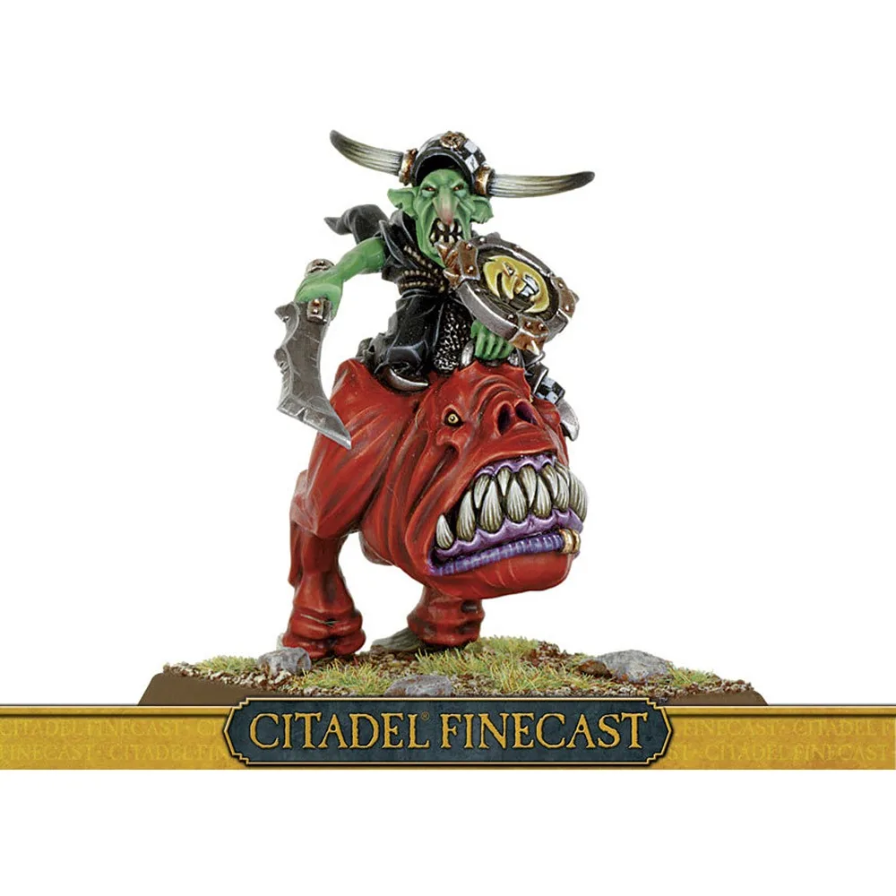 Ночной Гоблин Warboss on Giant Squig ()|Наборы для сборки моделей| |