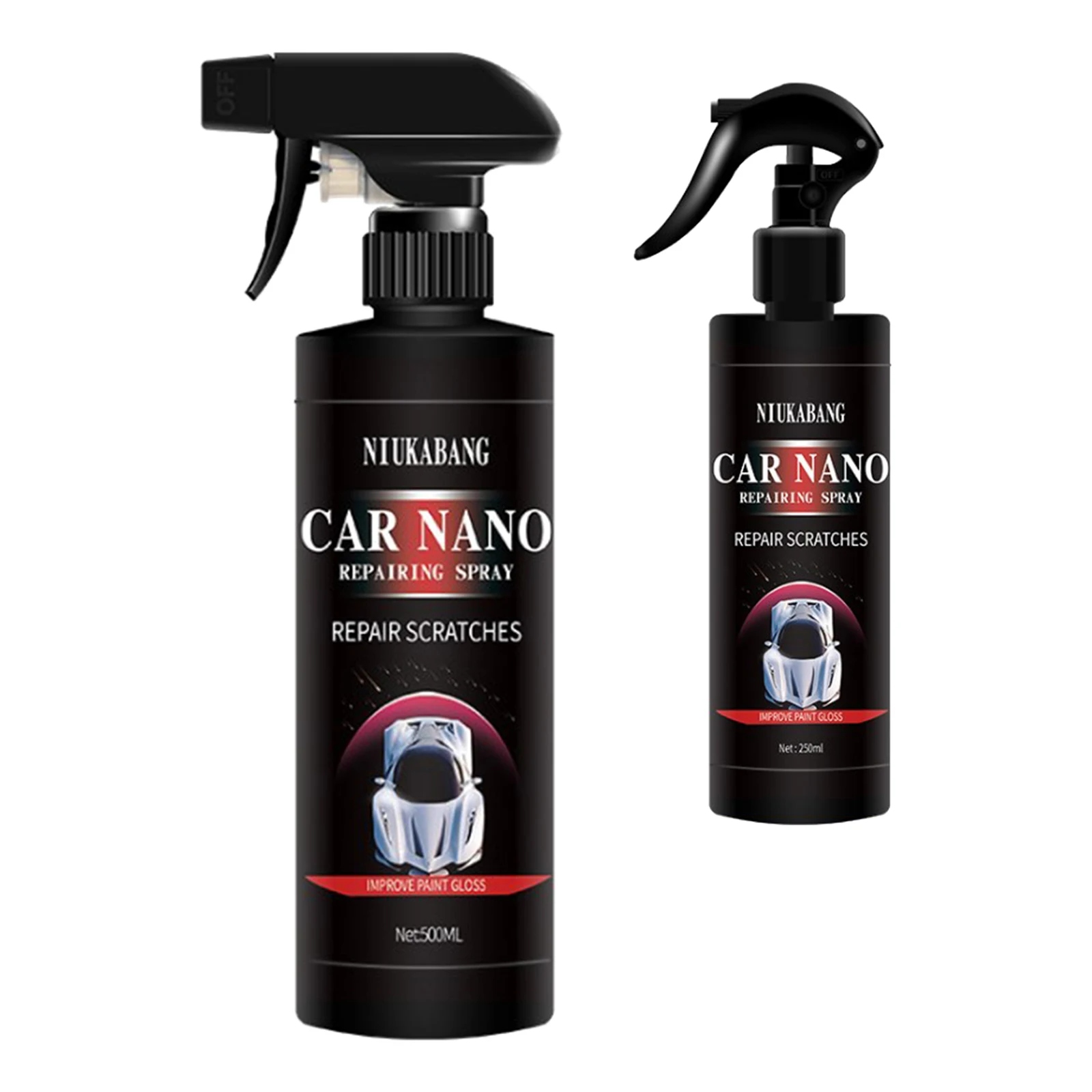 

500ml Nano Car Scratch Removal Spray Ceramic Coating Spray Hydrophobic Coating Nano Ceramic Coating Car Polish Spray Polish Wax