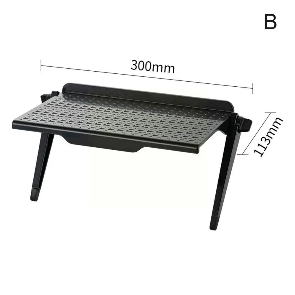 

Multifunctional Storage Rack Adjustable TV Screen Top Shelf Holder Computer Monitor Rack Desktop Rack Stand TV Storage K8C4
