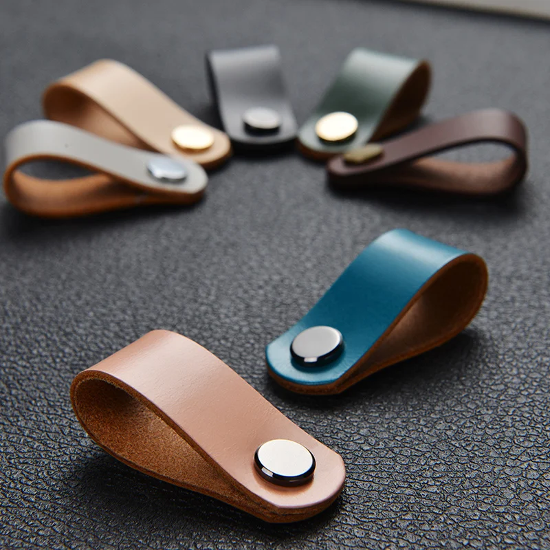 1 шт. ручка из растительного дубления с одним отверстием|Ручки шкафа| |