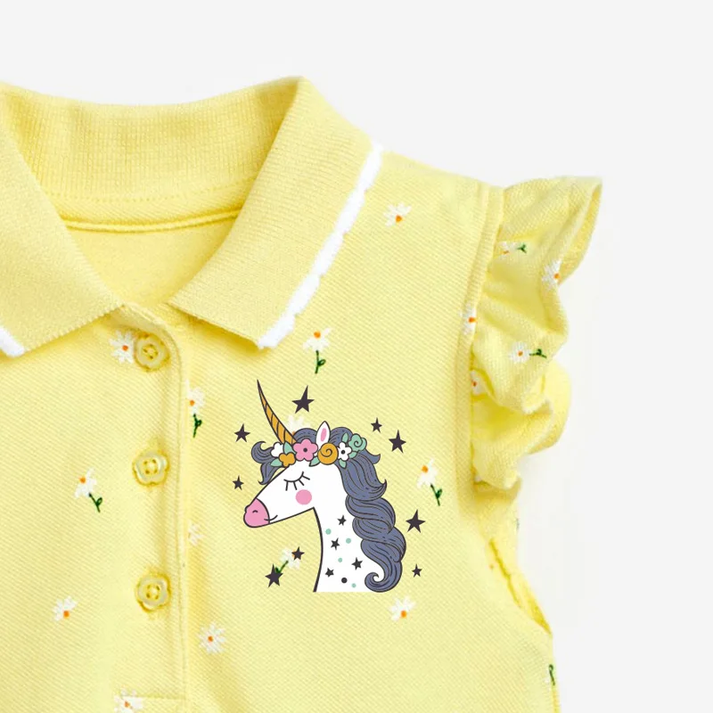 

Summer Dress New Kids Style European And American Children's Clothing Pure Color Girls Dress Knitted Clothes Skirt