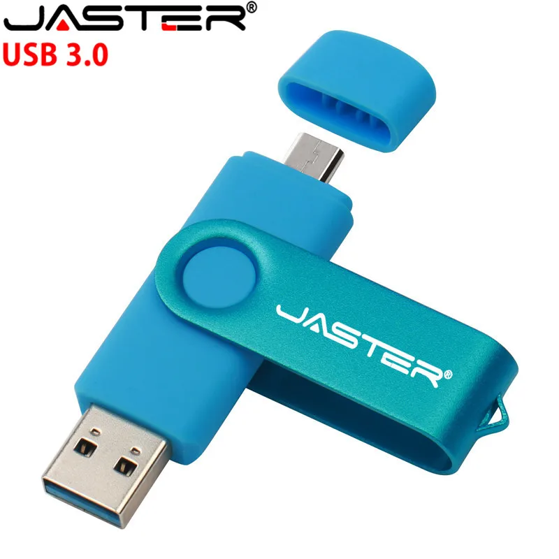 Высокоскоростной OTG USB флеш накопитель JASTER флэш на 16 ГБ Usb диск 32 64 128 флешка 3 0 для