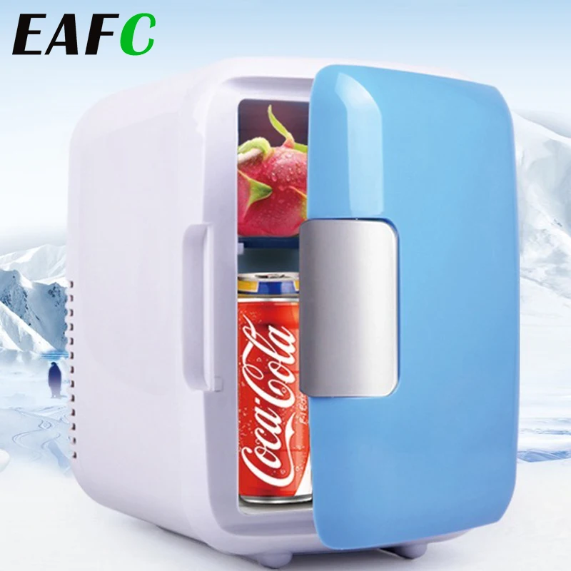 Портативный автомобильный морозильник 4 л мини холодильник домашний двойного