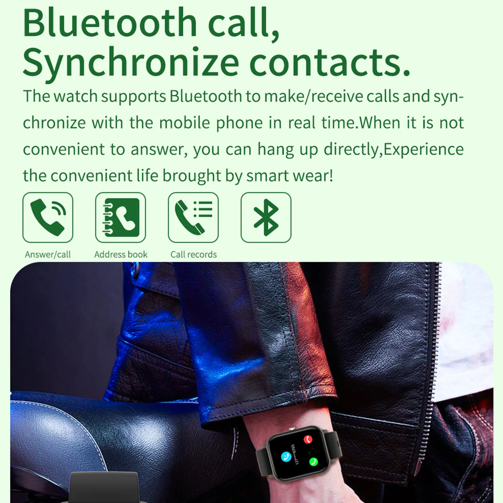 

KT50 Smartwatch Bluetooth Call Waterproof Heart Rate Blood Pressure Monitor Fitness Tracker Bluetooth Smartwatch For Android iOS