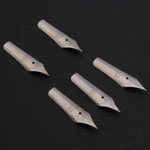 5 шт. Серебряная перьевая ручка 26 перьев iraurita подходит для большинства M ручка, канцелярские принадлежности для офиса школьные письменные принадлежности