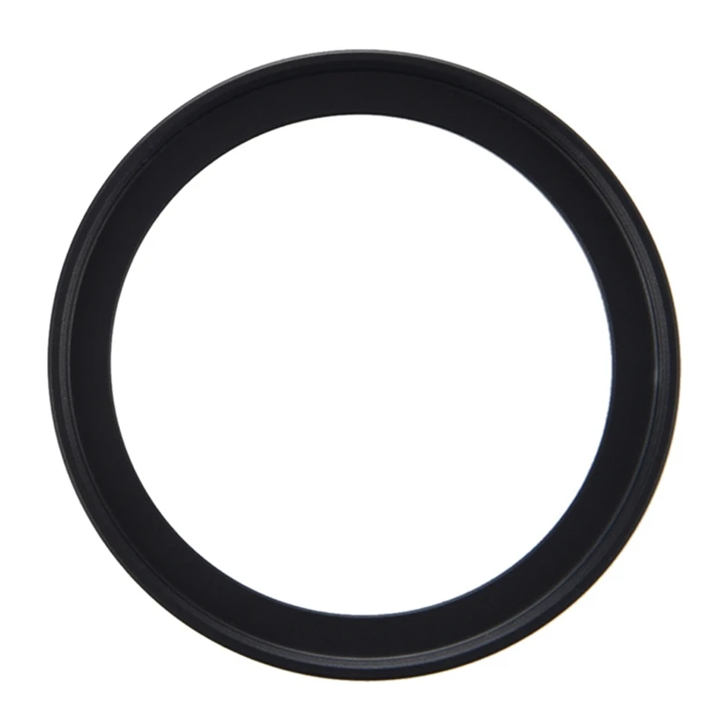 

2Pcs Camera Lens Filter Step Up Ring Adapter Black - 46Mm To 52Mm & 37Mm To 52Mm