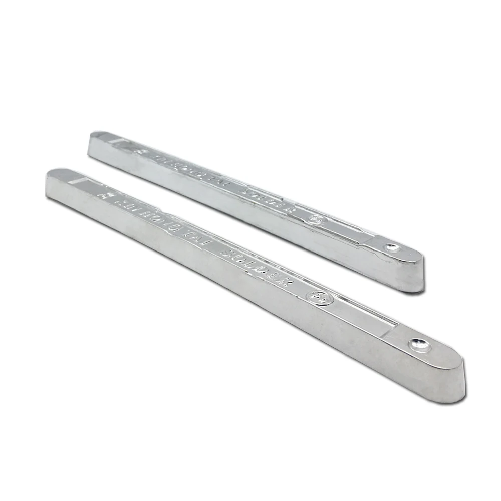 2шт серебро Олово припой 1000 г высокой чистоты оловянный солдат стержень Sn99.3 Cu0.7