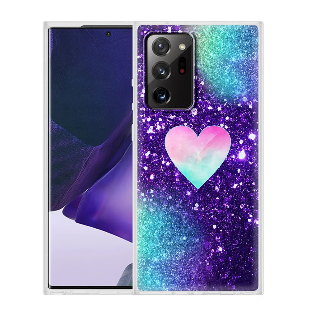 

Glitter Golden rose love Phone Case For Samsung Galaxy Note 20 Ultra 8 9 10 Plus Lite F41 M10 M20 M21 M31 M40 M51 Matte Cover