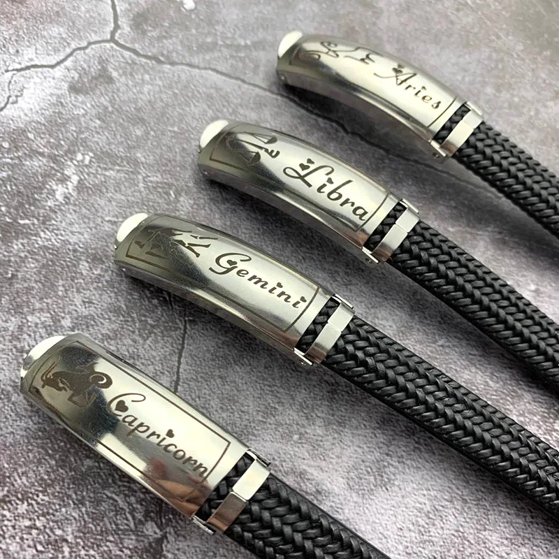 Креативный дизайн 12 браслеты с изображениями созвездий модные ювелирные изделия