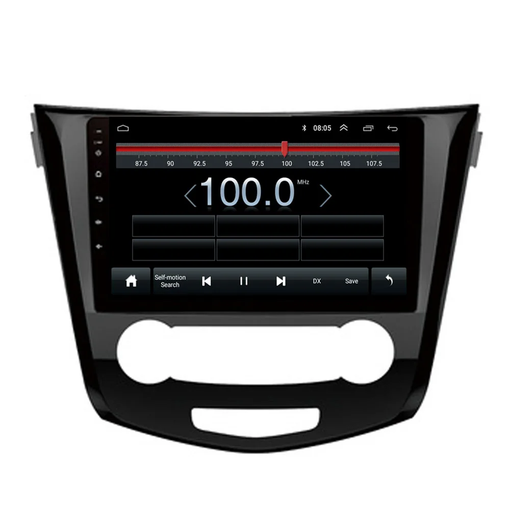 R Way Android автомобильный Dvd Gps мультимедийный плеер для Nissan Qashqai 2013 2017 10 1 &quot2G + 32G