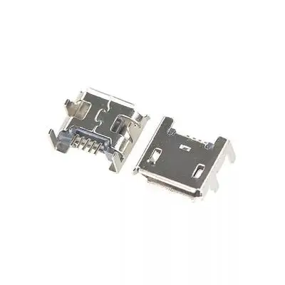 

10pcs Micro5p USB socket straight plug pin pitch 7.2mm with column mobile phone tablet plug socket