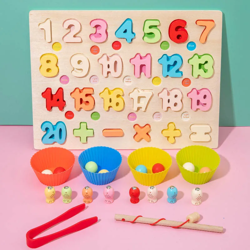 

Letter Matching Board Kids Toys Wooden Number Children Montessori Cognitive Game for Children Early Learning Supplies