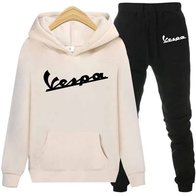 

Brand Casual Tracksuit women Sets Hoodies+Pants Two Piece Sets print Hooded Sweatshirt Outfit Sportswear Female Suit Clothing