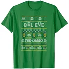 Рождественская вера, футболка с изображением медведя и лассо, товары на заказ, лучший продавец