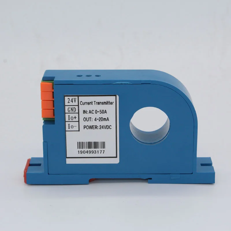 AC 0 20A 30A 50A 100A 200A 4 20mA выход Ампер передатчик с RS485 связи трансформатор переменного