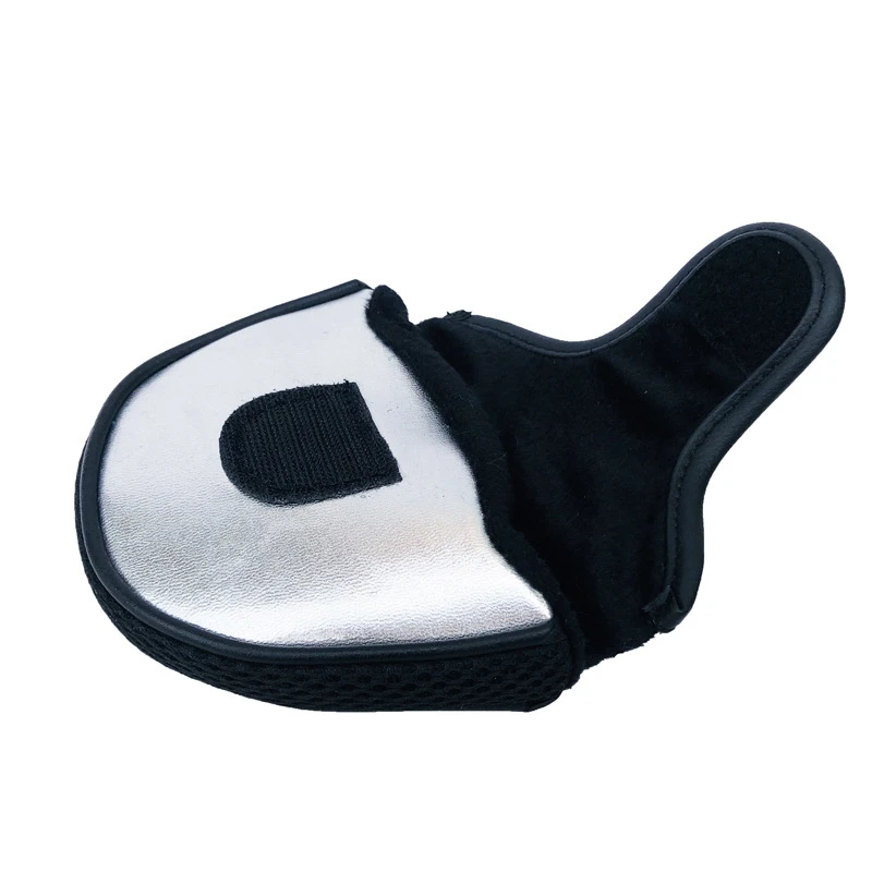 ПУ кожаный чехол для гольфа Паттер Mallet Golf головной убор Клубная головка крышка стандартный размер для Mallet Putters аксессуары для клюшек для гольфа