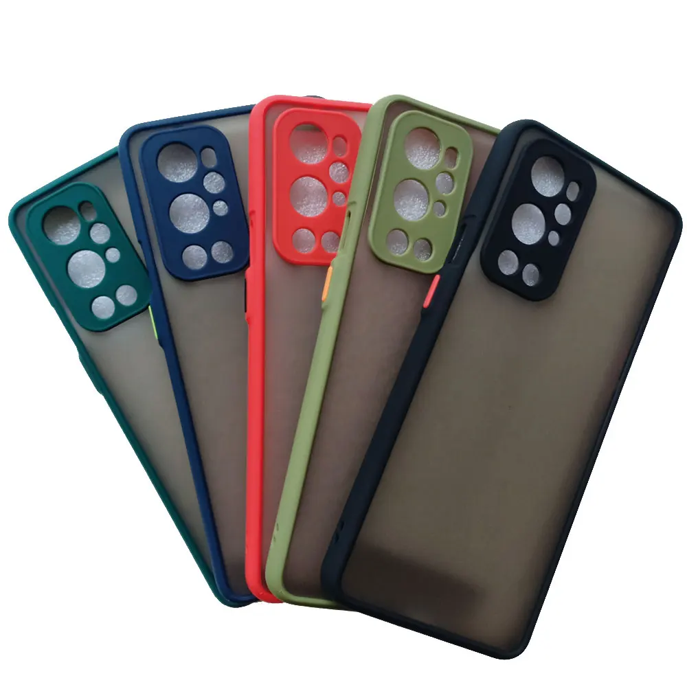 for oneplus 9 pro case protection shockproof phone case one plus 9pro case 1 9pro cover le2121 skin feel matte silicone hard free global shipping