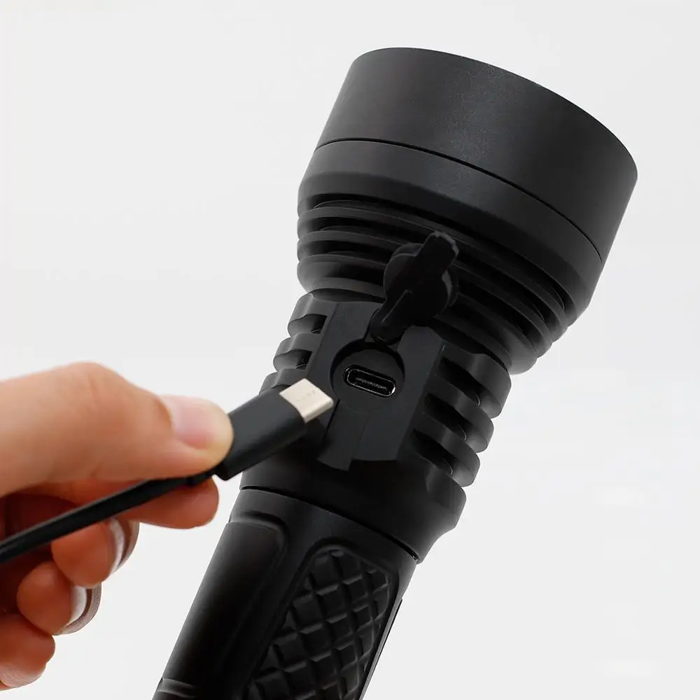 ODL20C 2000 люмен Высокая мощность перезаряжаемый светодиодный flashight usb/тип-c Фонарик