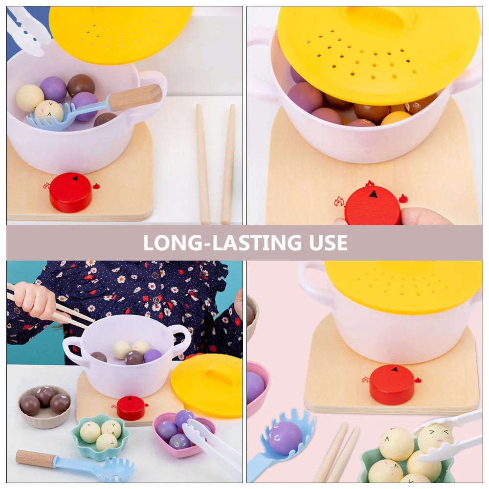 

1 Set of Cooking Utensil Dumplings Cooking Simulate Life Scene