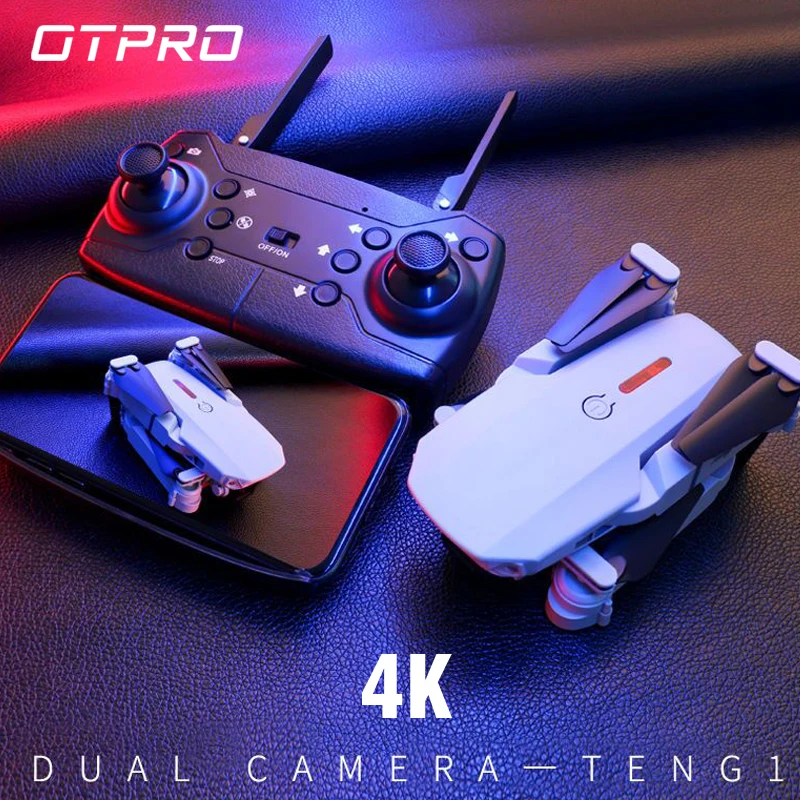 Мини Дрон OTPRO PRO 15 с HD камерой и высоким режимом удержания RC Quadcopter RTF WiFi FPVQuadcopter Follow