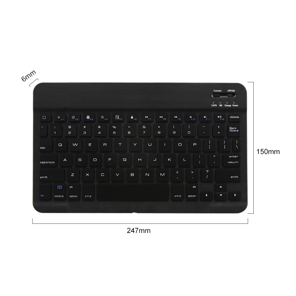 Беспроводная Bluetooth-клавиатура CHYI тонкая перезаряжаемая компьютерная клавиатура