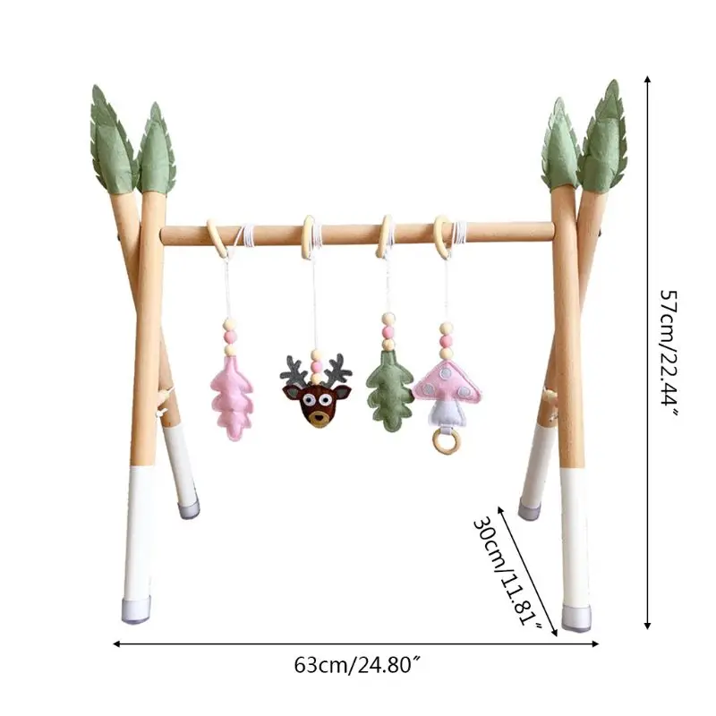 Скандинавские деревянные подвесные украшения для детской комнаты|Интерактивные