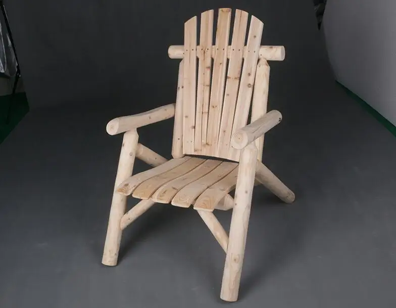 Современная твердая Натуральная отделка уличная мебель деревянное патио сад